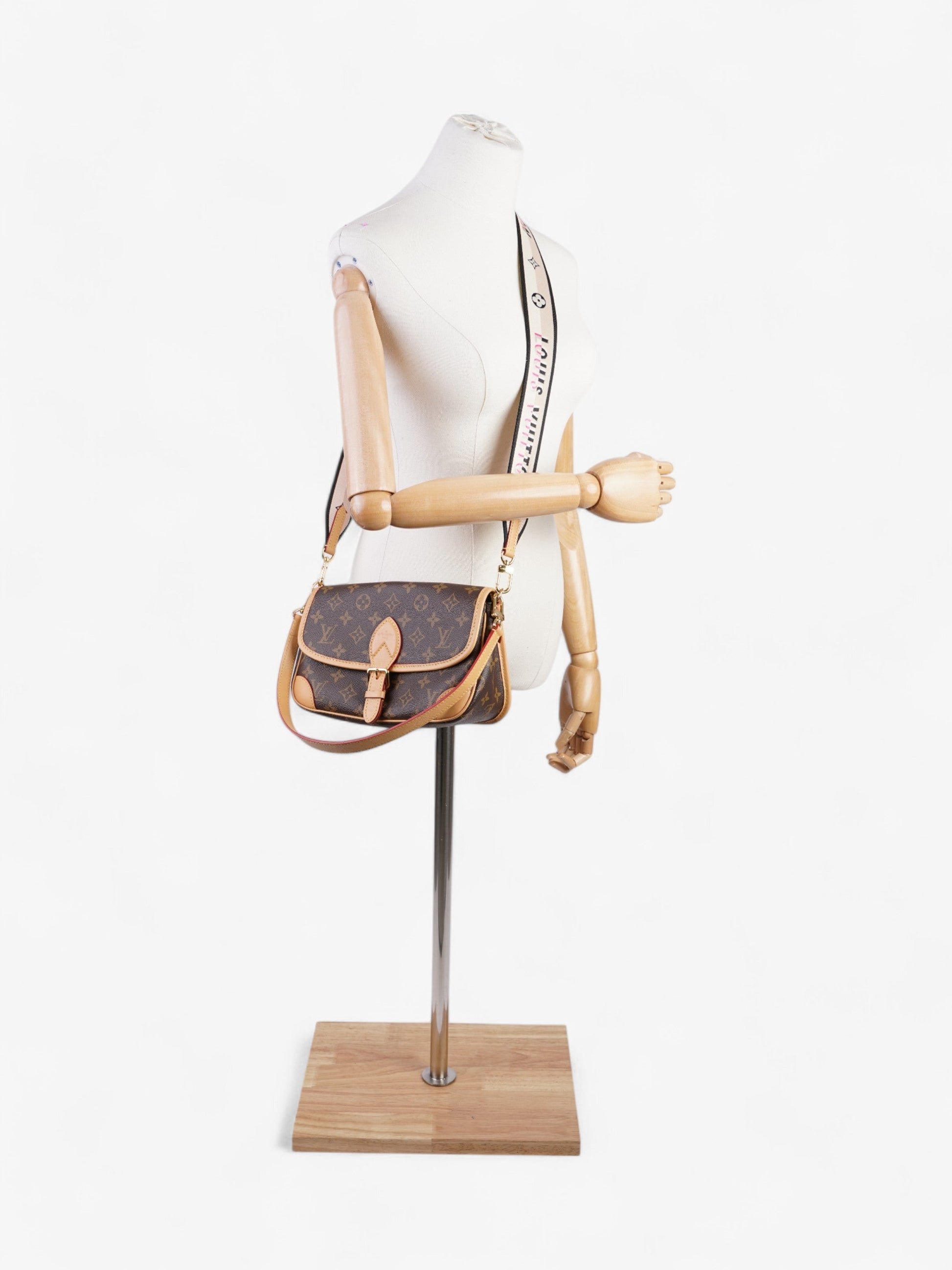Louis Vuitton Diane Coated PM Monogram Canvas Coated Canvas Apparel