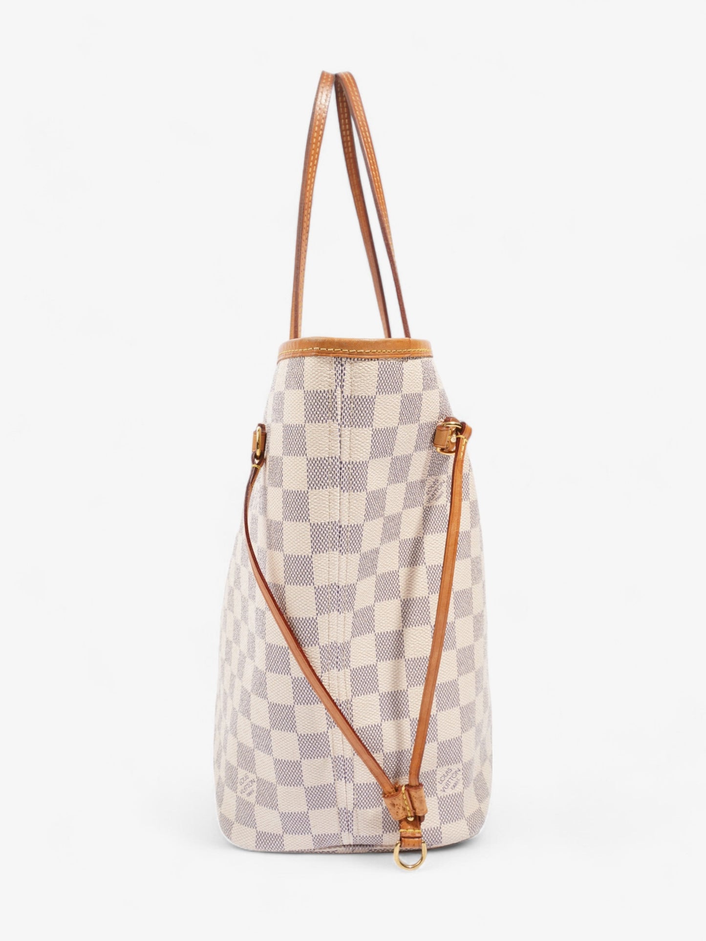 Louis Vuitton Neverfull Azur Coated MM Damier Canvas Coated Canvas Apparel Mm 8