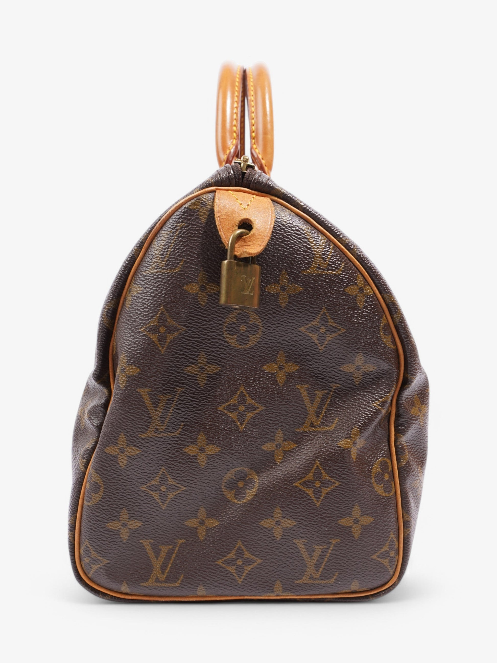 Louis Vuitton Speedy Coated 30 Monogram Canvas Coated Canvas Apparel Canvas 199