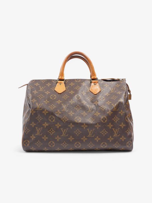 Louis Vuitton Speedy Coated 35 Monogram Canvas Coated Canvas Apparel Canvas 203