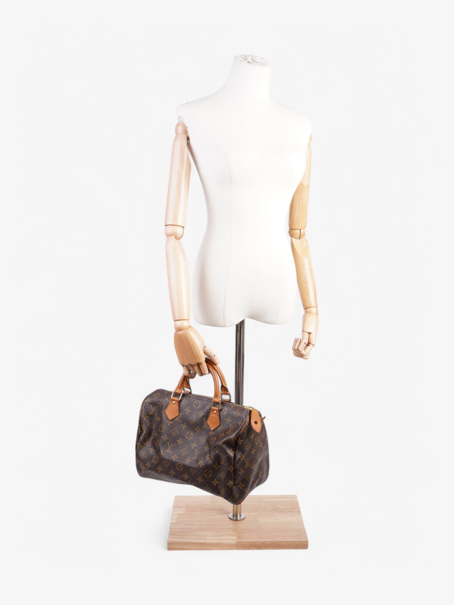 Louis Vuitton Speedy Coated 30 Monogram Canvas Coated Canvas Apparel Canvas 202