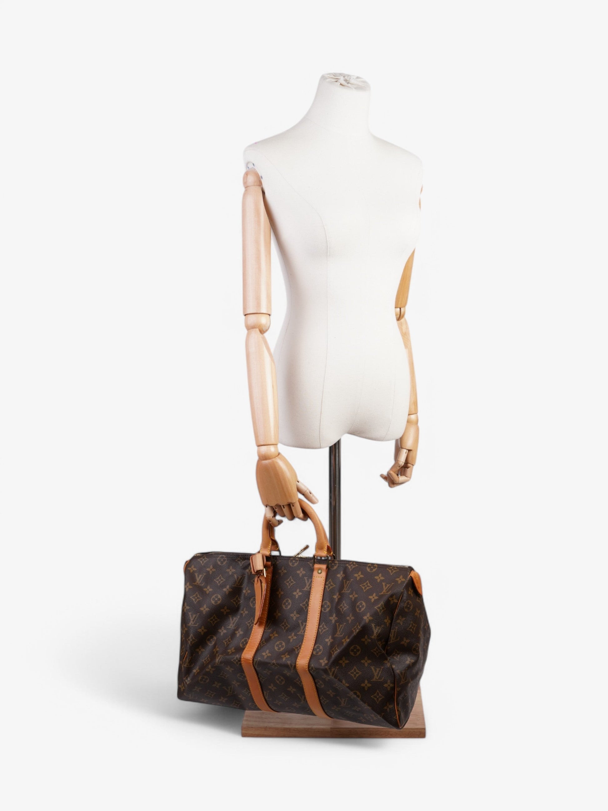 Louis Vuitton Keepall Coated 45 Monogram Canvas Coated Canvas Apparel Canvas 187