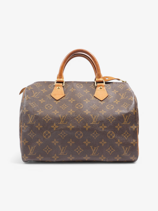 Louis Vuitton Speedy Coated 30 Monogram Canvas Coated Canvas Apparel Canvas 198
