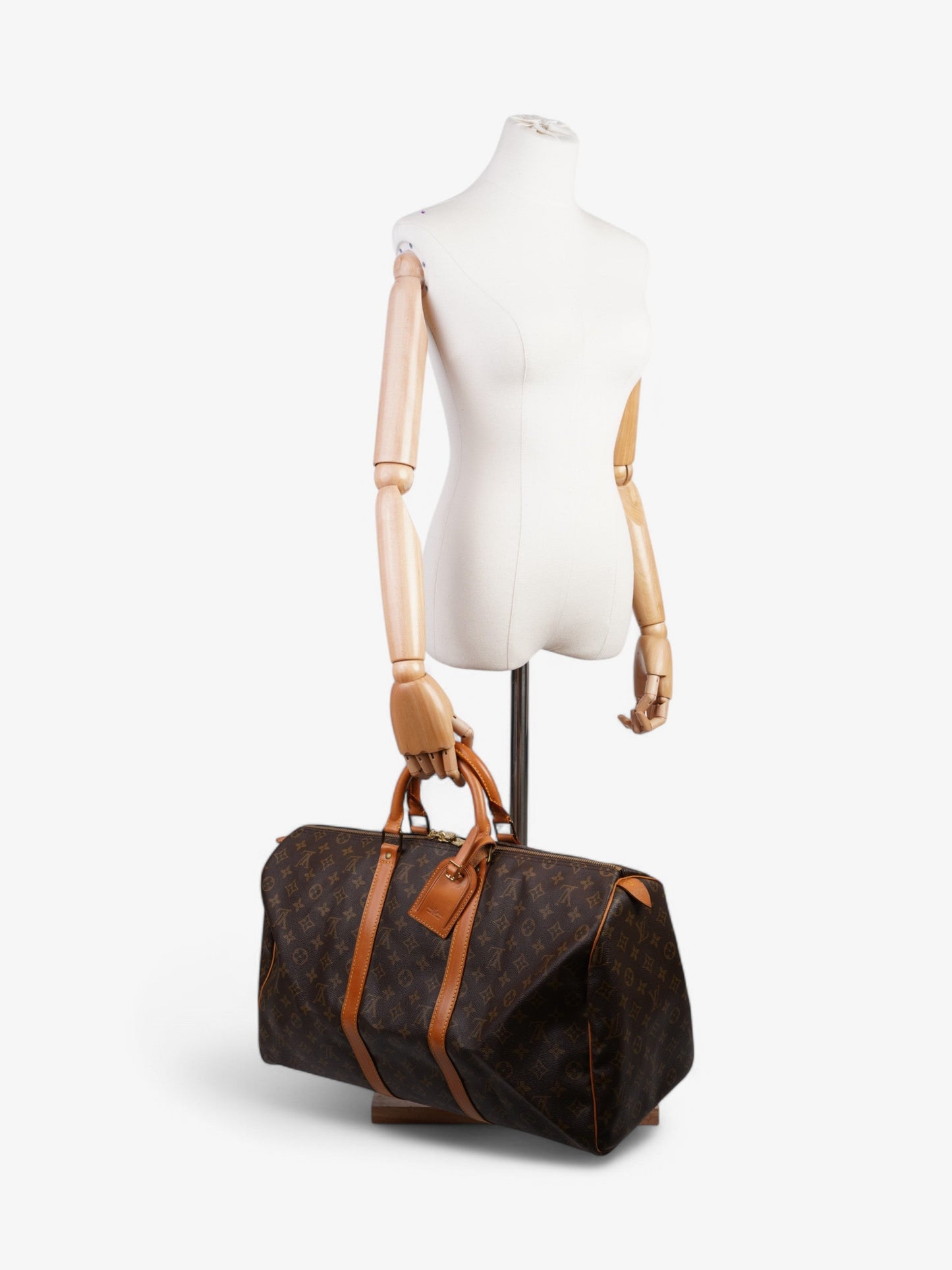 Louis Vuitton Keepall Coated 50 Monogram Canvas Coated Canvas Apparel Canvas 192