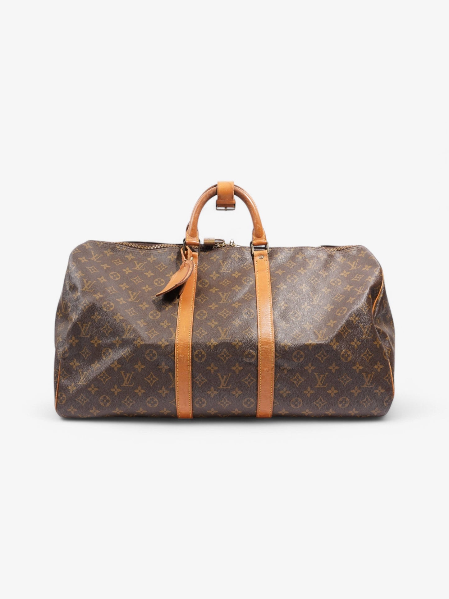 Louis Vuitton Keepall Coated 55 Monogram Canvas Coated Canvas Apparel Canvas 189