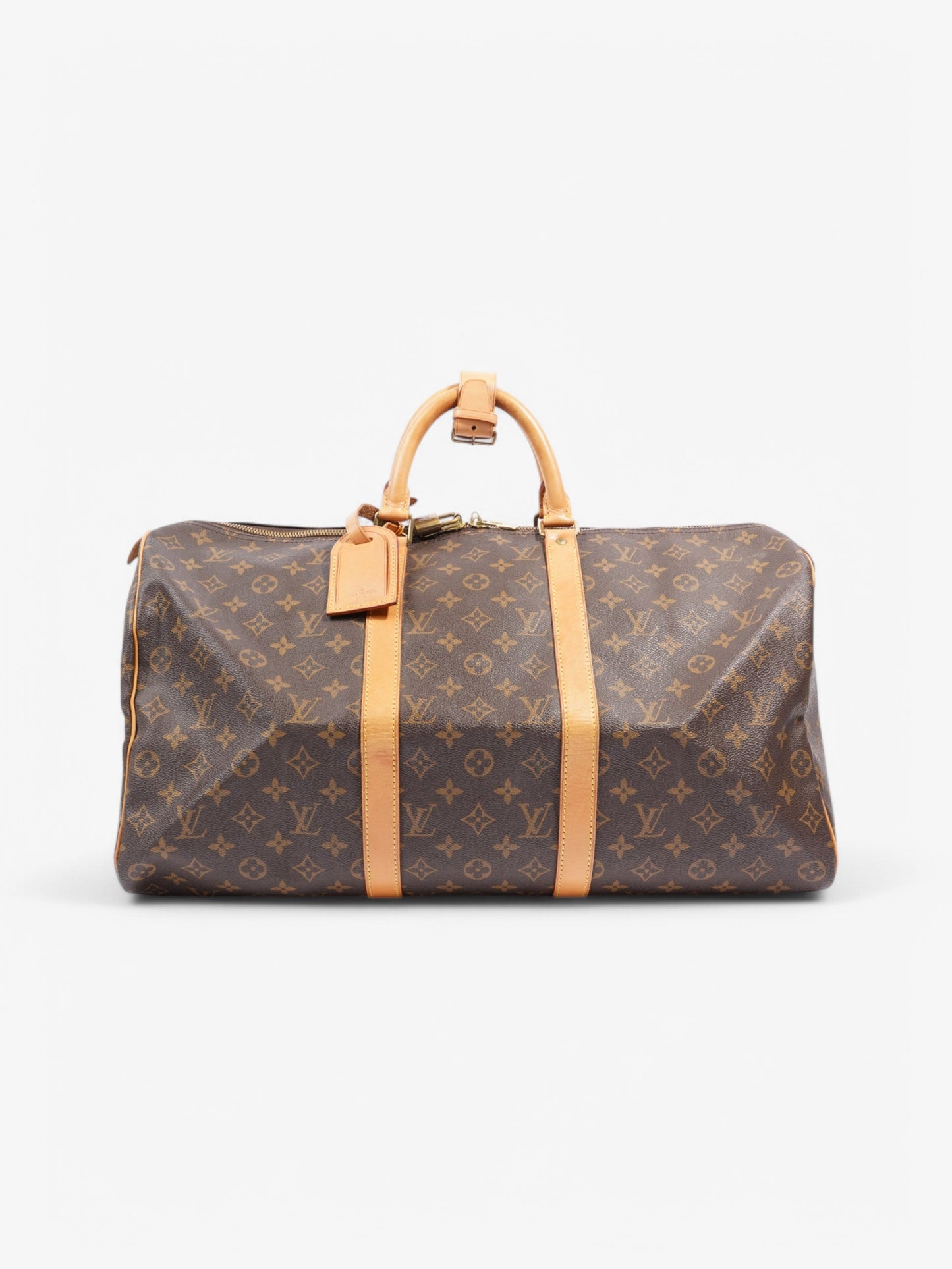 Louis Vuitton Keepall Coated 50 Monogram Canvas Coated Canvas Apparel Canvas 191