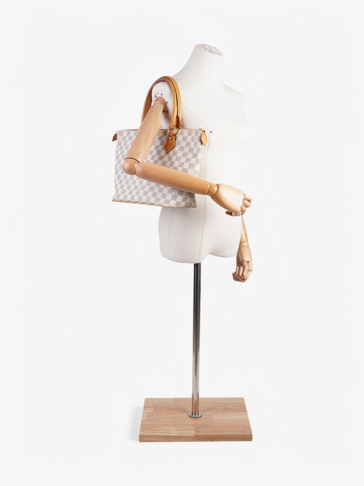 Louis Vuitton Saleya Azur Coated PM Canvas Coated Canvas Damier Apparel