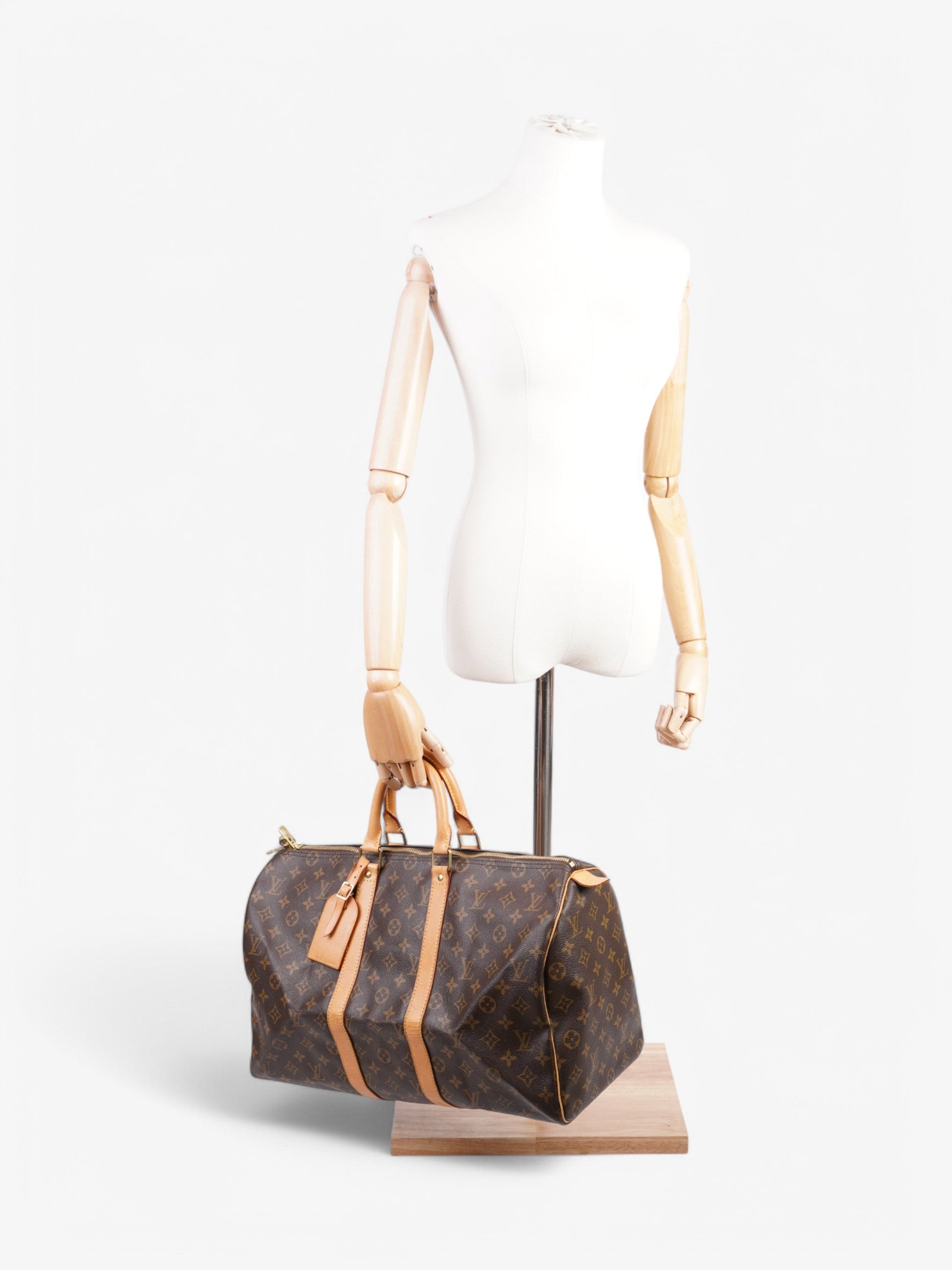 Louis Vuitton Keepall Coated 45 Monogram Canvas Coated Canvas Apparel Canvas 186