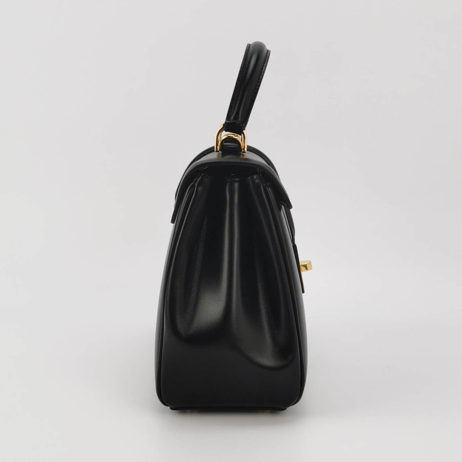 Celine Bag Smooth Calfskin Leather Black Travel Bag