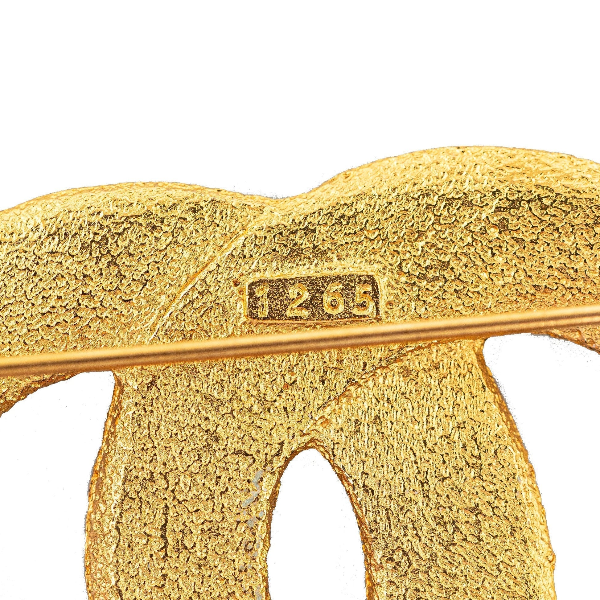 CHANEL CC Brooch Costume Brooch