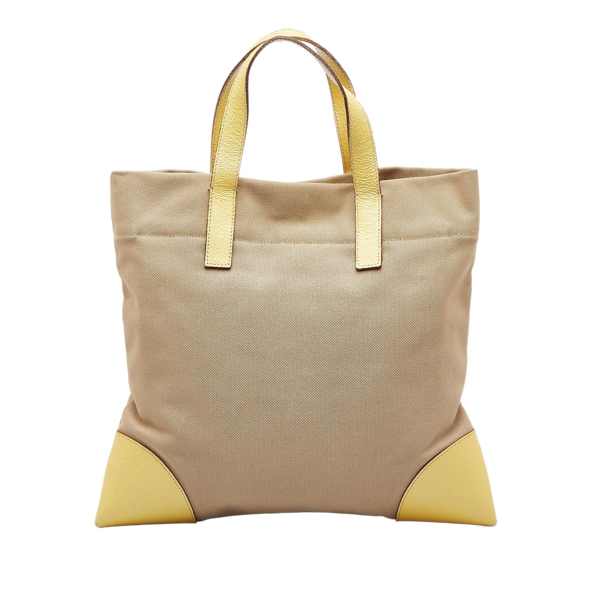 Prada Canapa Tote Beige Tote Bag