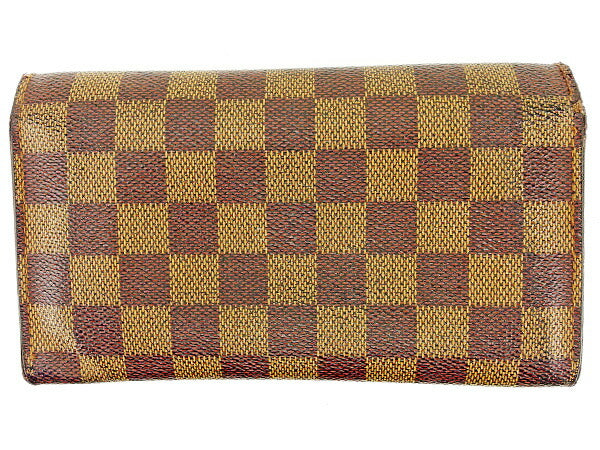 Louis Vuitton Long Purse N61725 Ebene Pochette Wallet Case