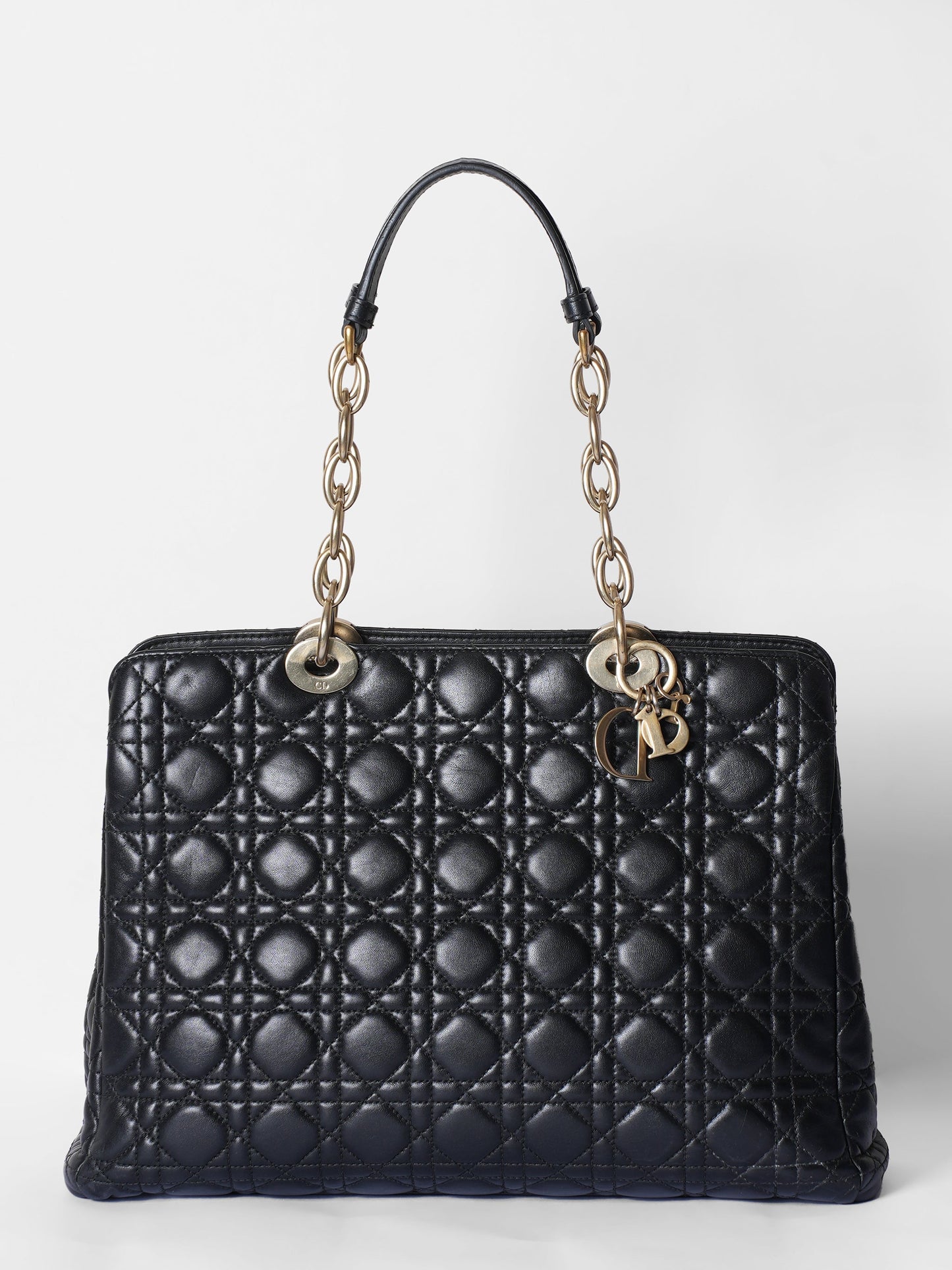 Dior Tote Bag Lady Soft Cannage Large