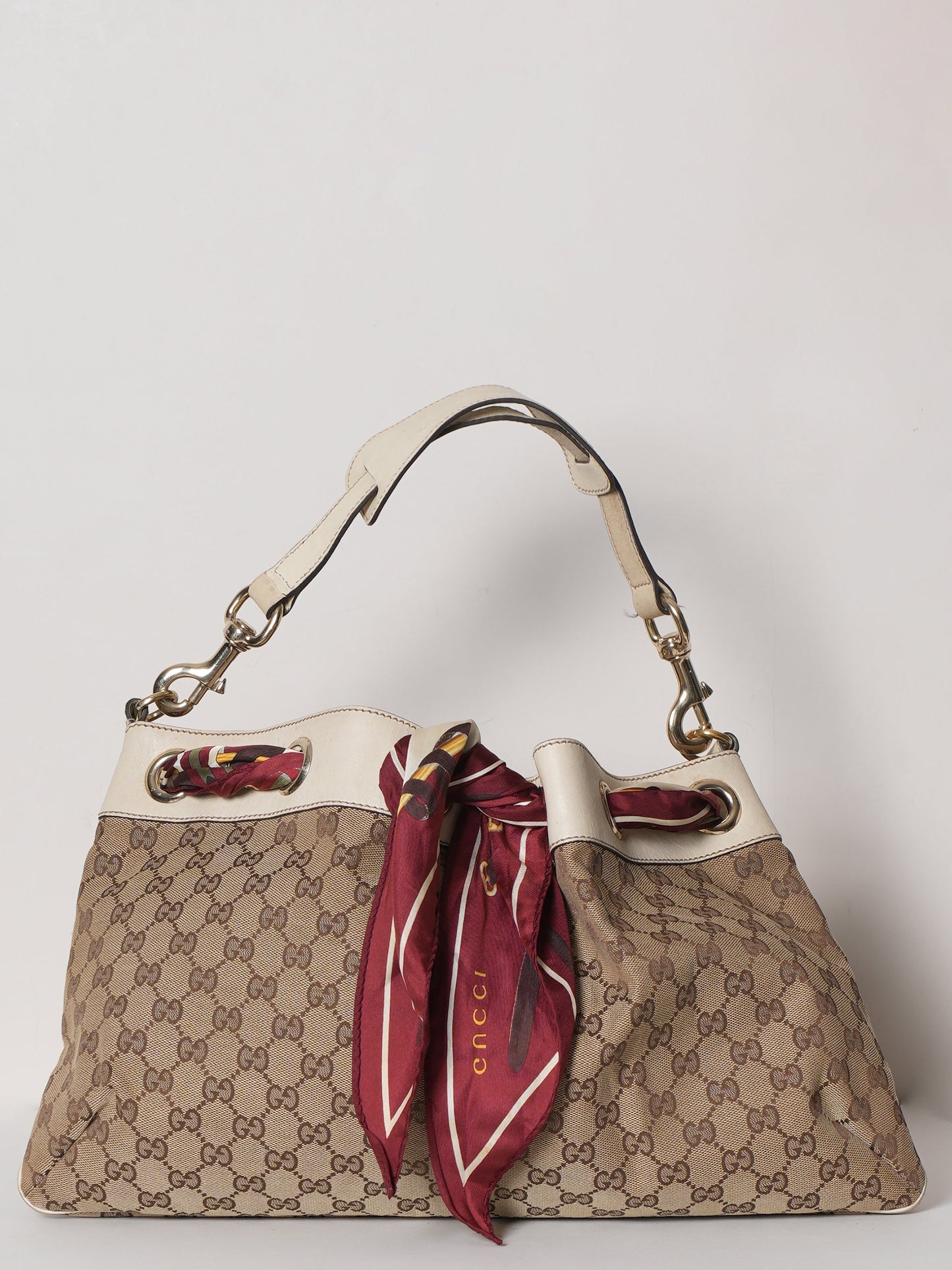 Gucci GG Canvas Poistano Hobo Bag