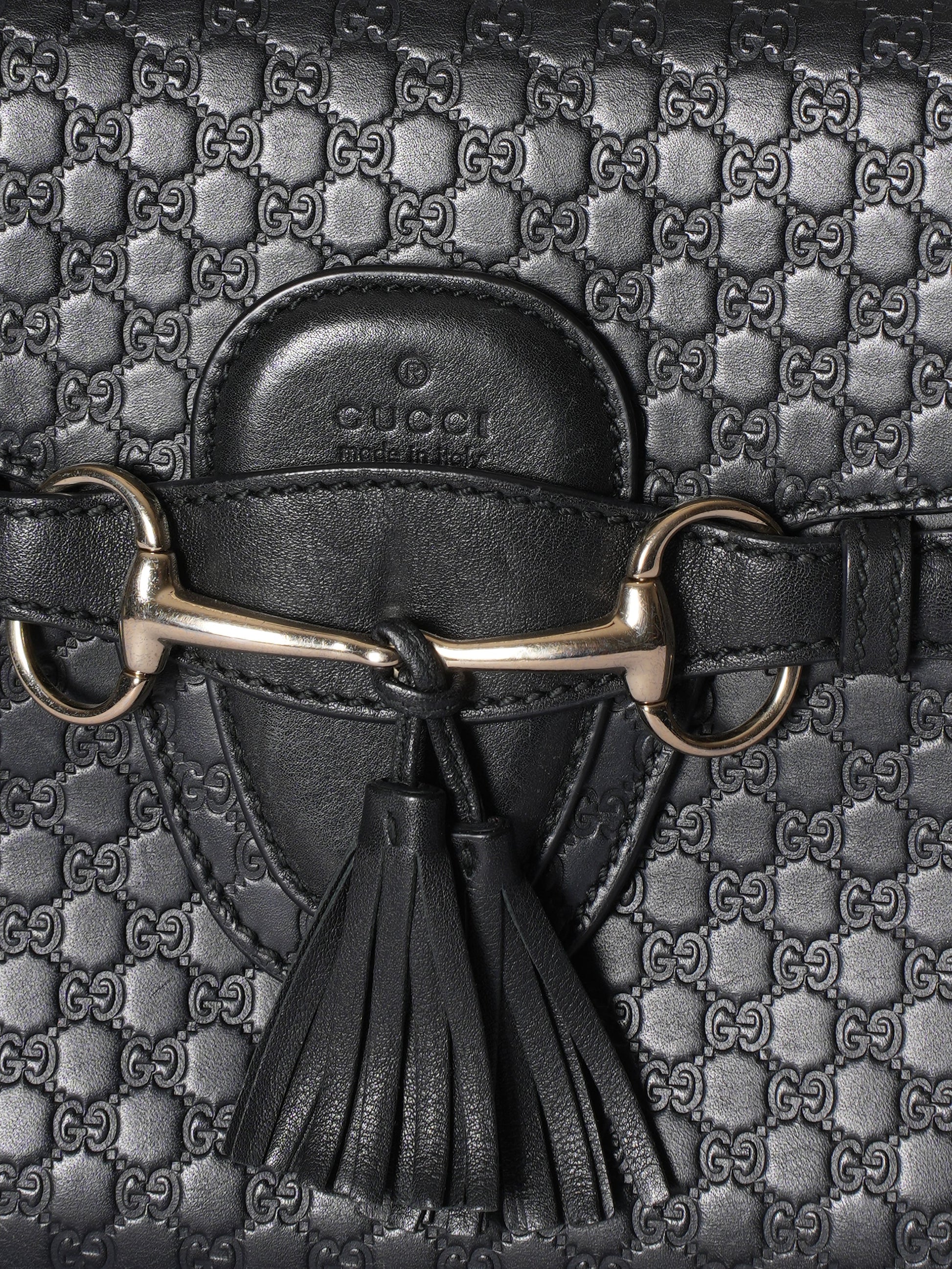 Gucci Micro Guccissima Emily Medium Chain Shoulder Bag