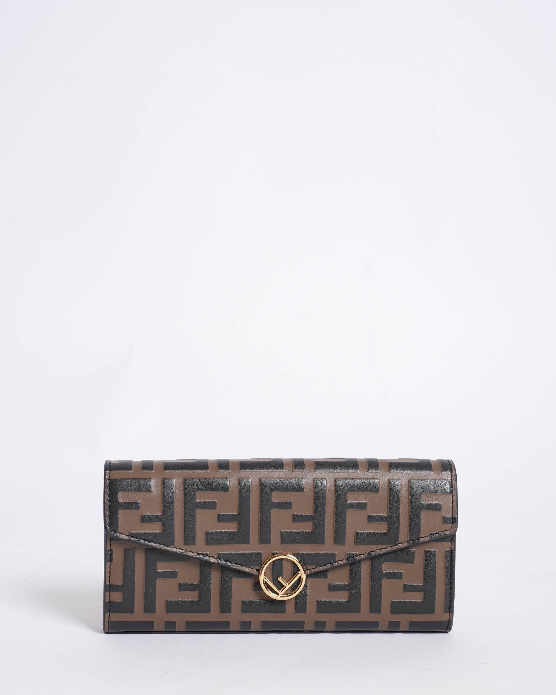 Fendi Handbag New wallet Leather Brown