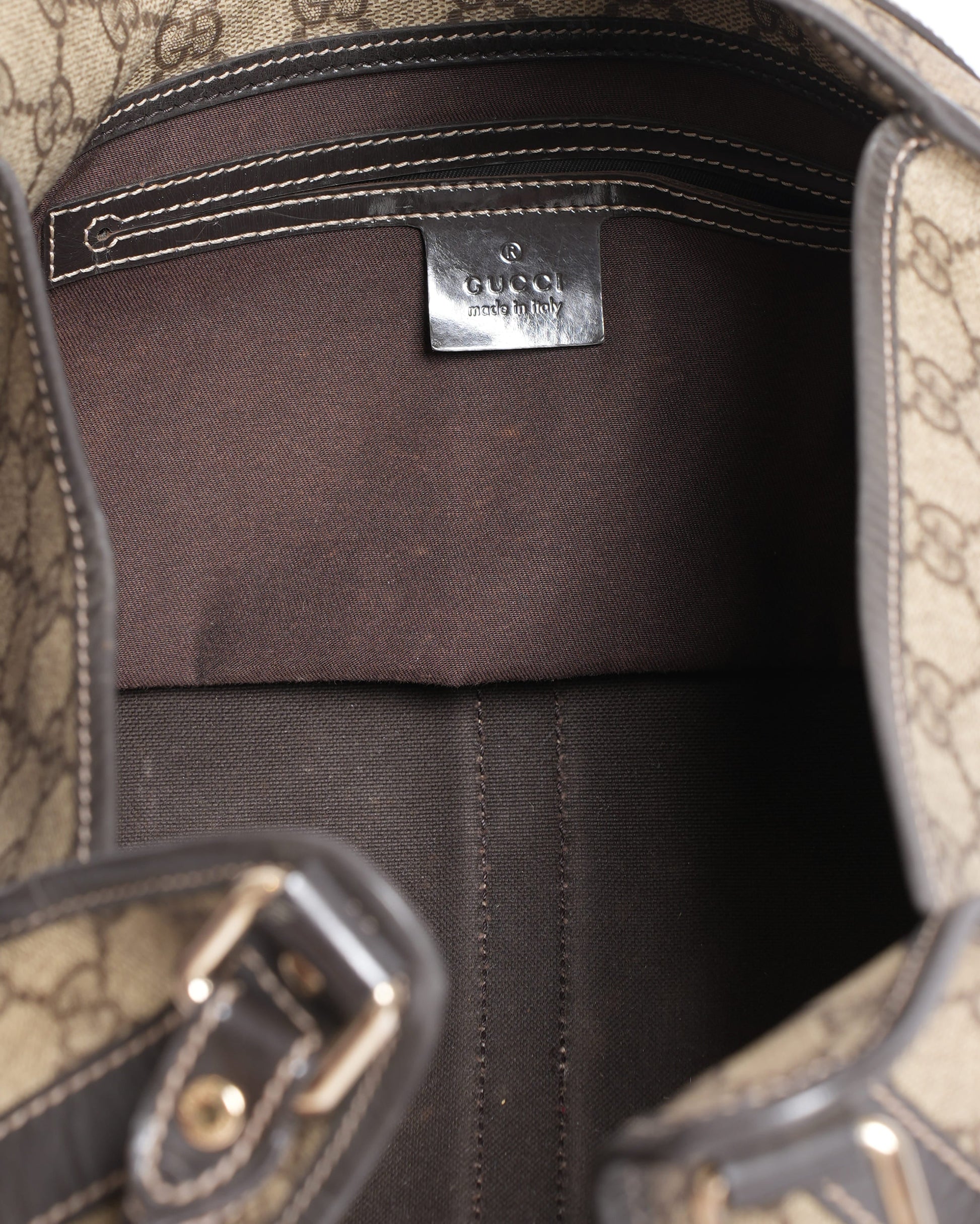 Gucci GG Supreme Joy Bardot Shoulder Bag
