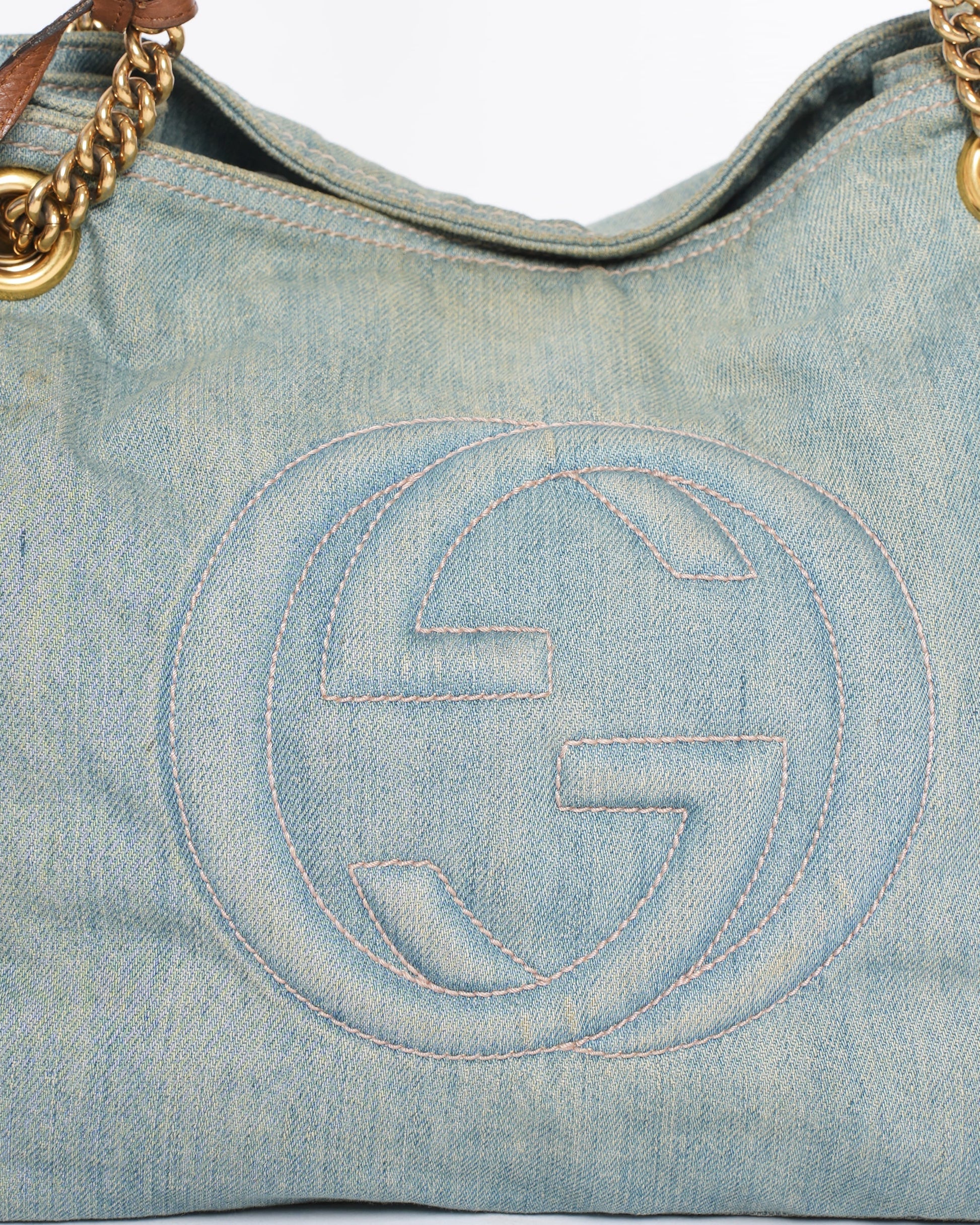 Gucci Denim Soho Bag