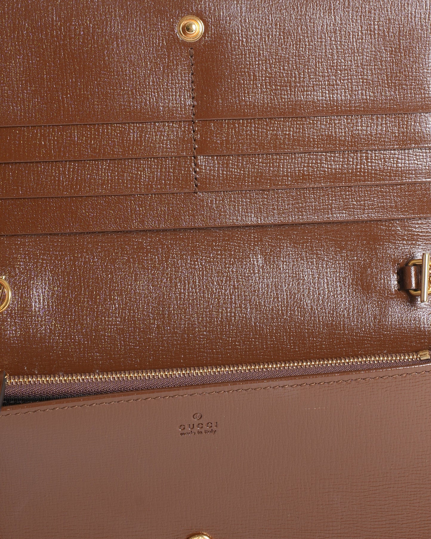 New Gucci Horsebit Chain 1955 Wallet