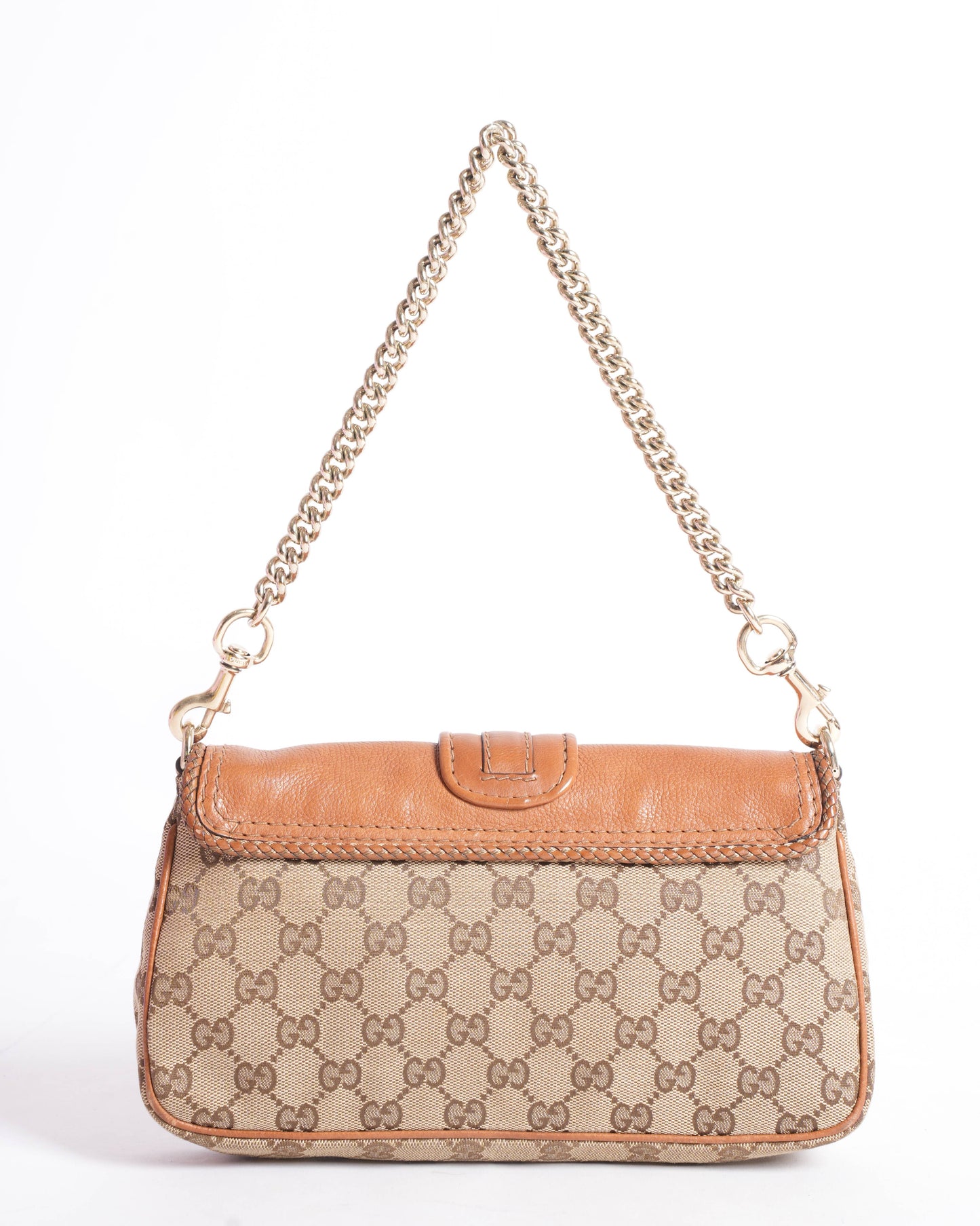 Gucci Beige/Brown GG Canvas Marrakech Evening Shoulder Bag