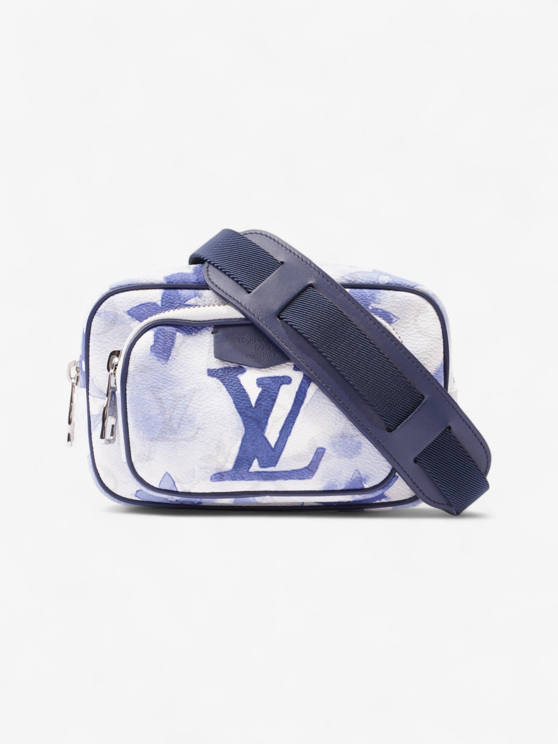 Louis Vuitton Outdoor Coated Canvas White Blue Apparel