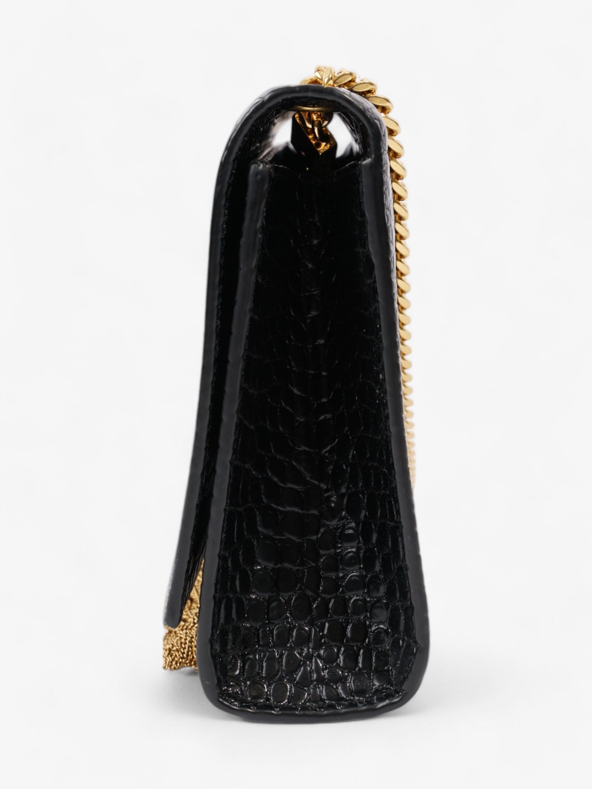 YSL Saint Laurent Kate Tassel Crossbody Bag Leather Black Medium