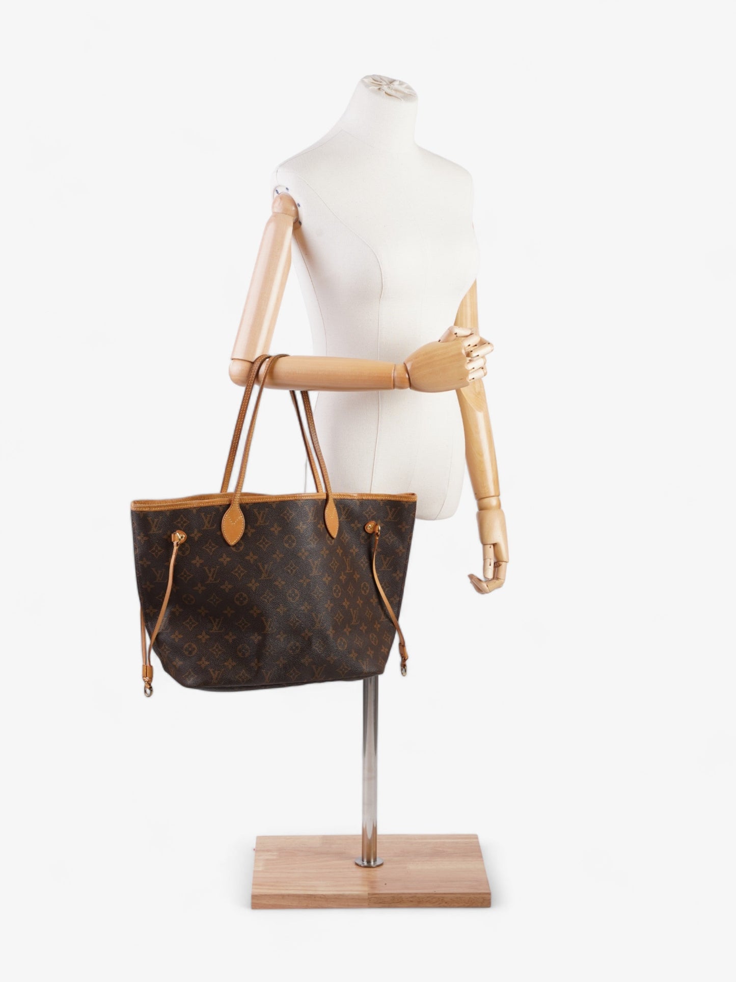 Louis Vuitton Neverfull MM Coated Monogram Canvas Coated Canvas Apparel Canvas 1