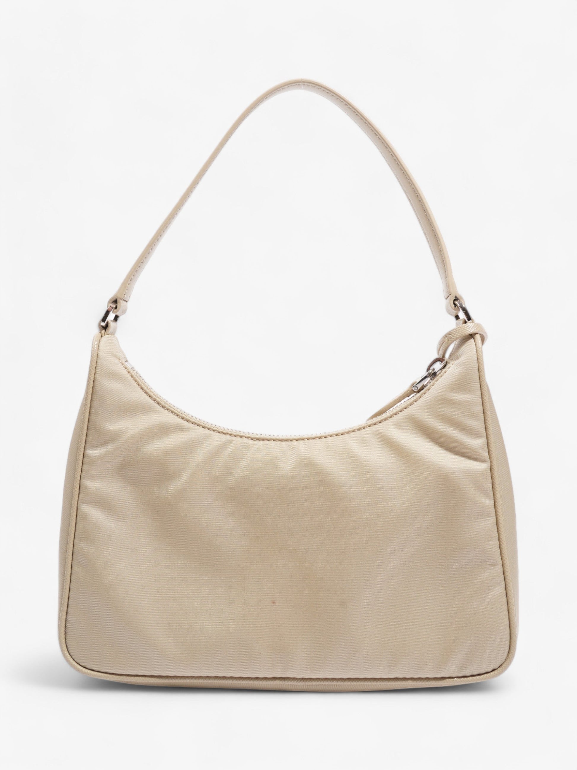 Prada Re Edition Desert Re Shoulder Bag Nylon Beige Mini