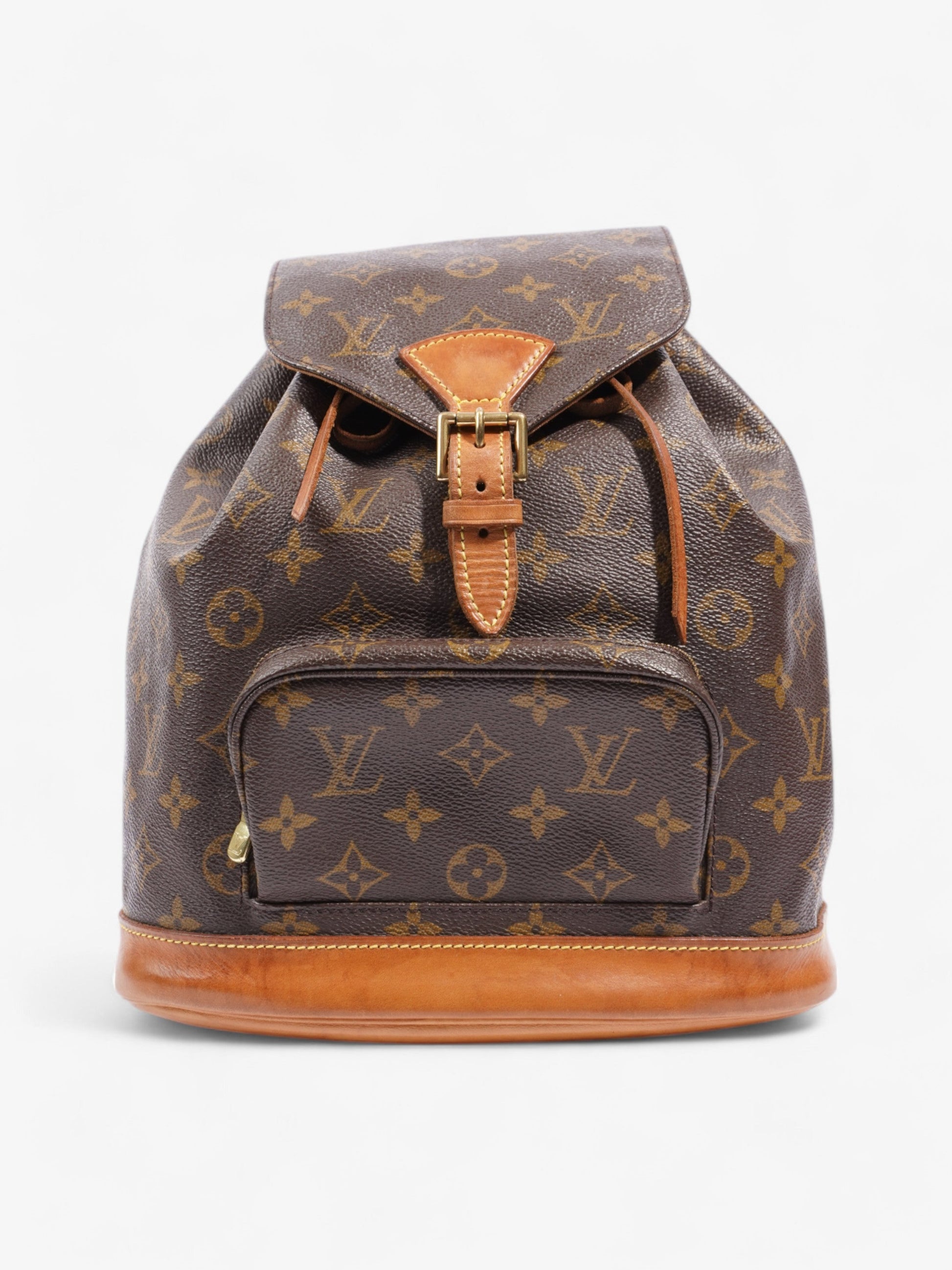 Louis Vuitton Montsouris Backpack Coated MM Monogram Canvas Coated Canvas Apparel