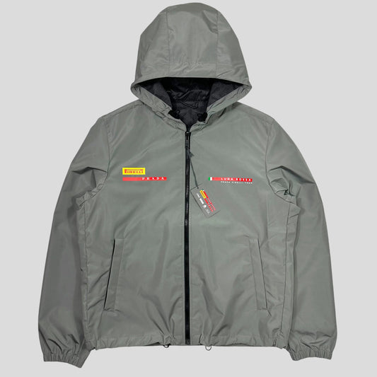 Prada Handbag Luna Rossa Extreme-tex K-way Windbreaker - S