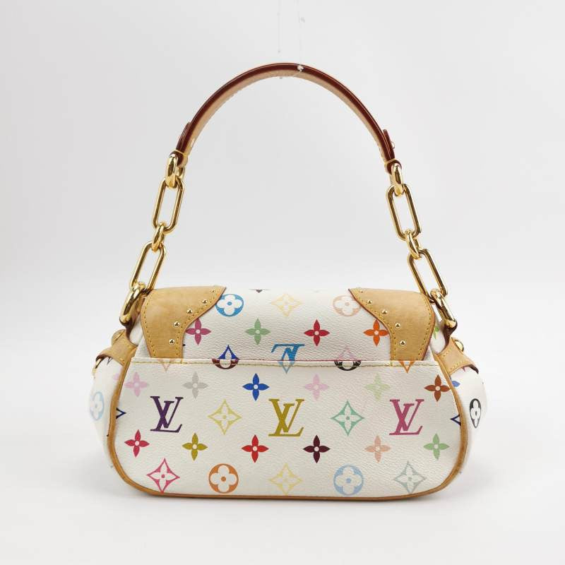 Louis Vuitton x Takashi Murakami Marilyn White Multicolor Handbag