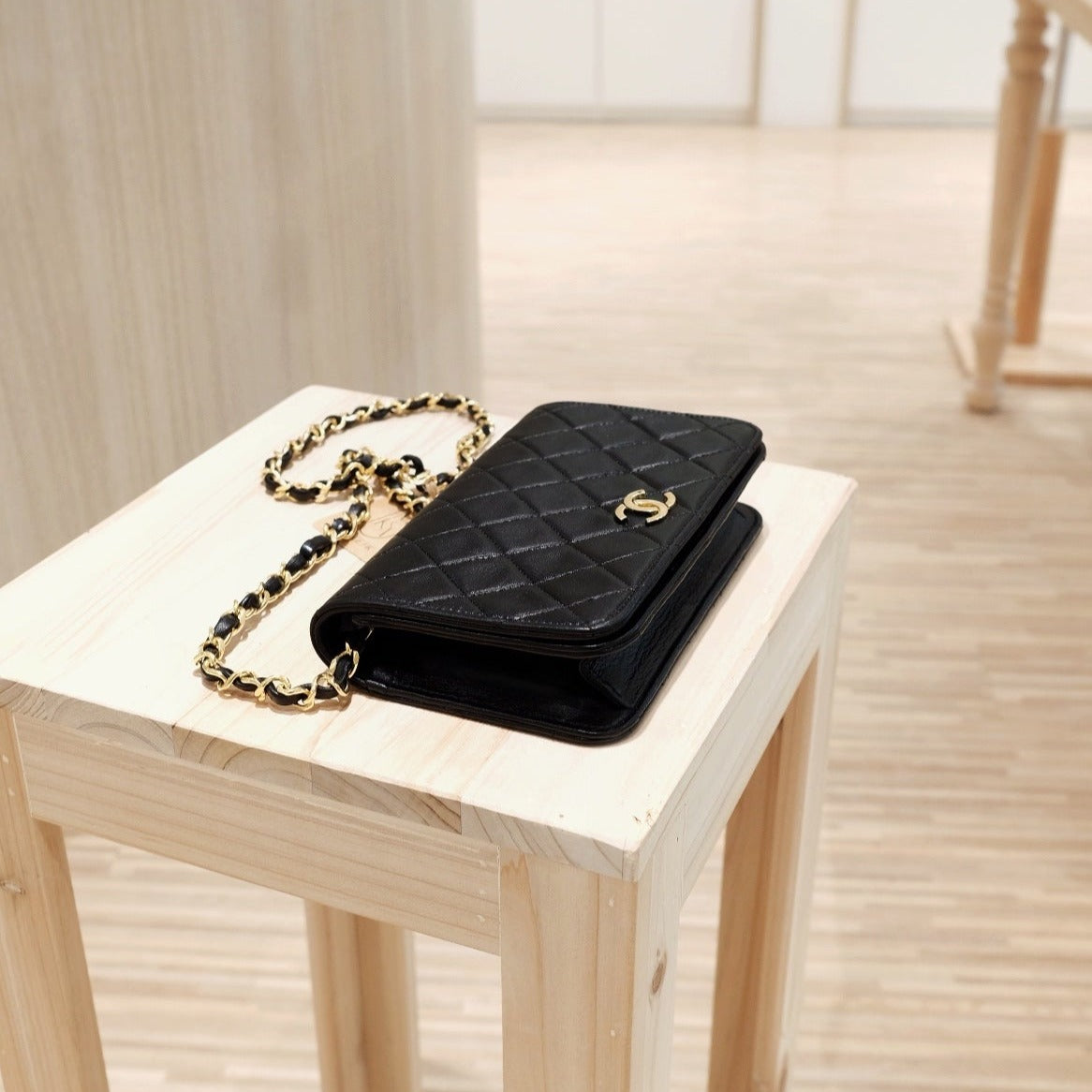 Chanel   mini woc flap bag
