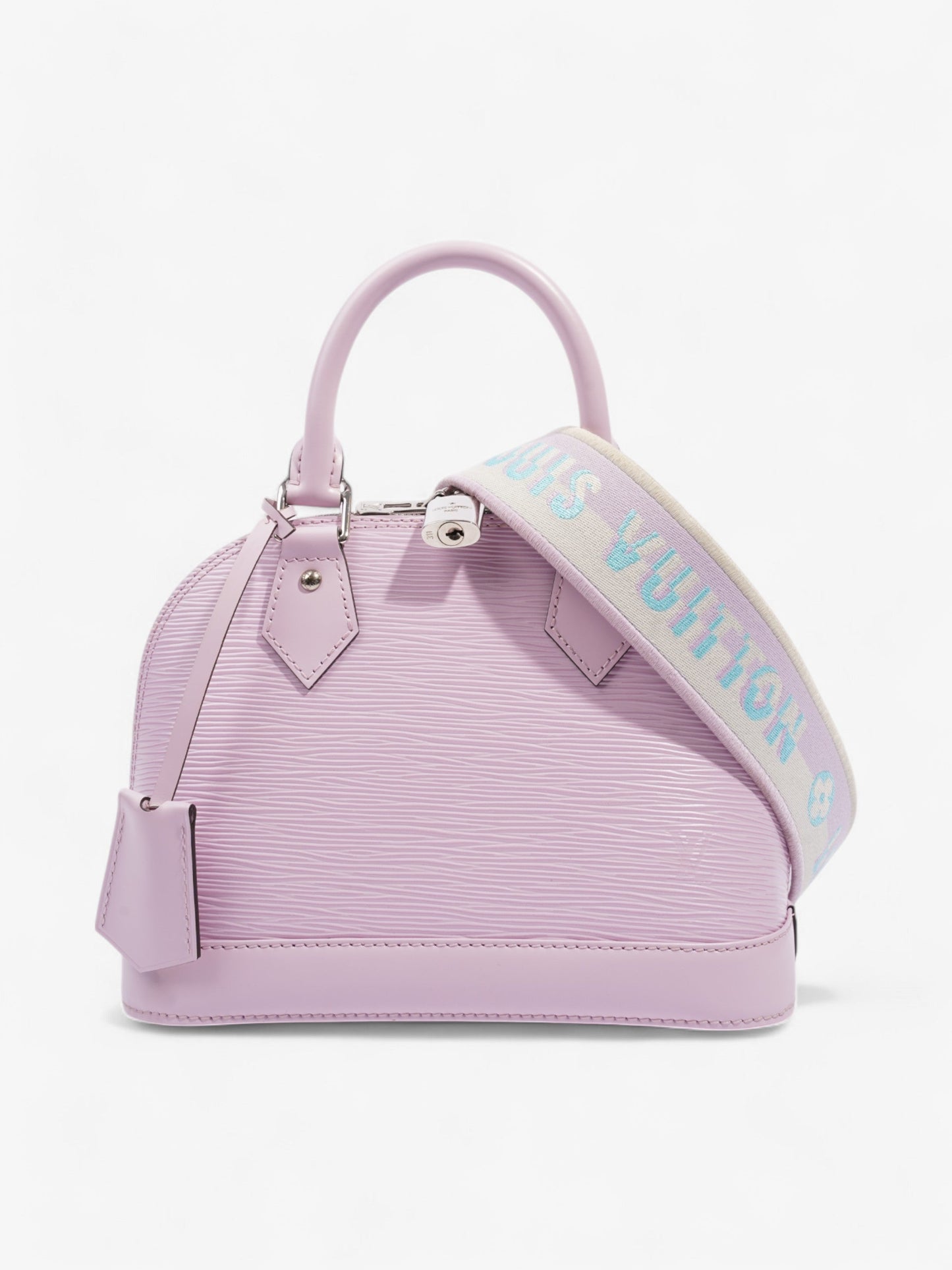 Louis Vuitton Alma Lilac BB Epi Leather Handbag