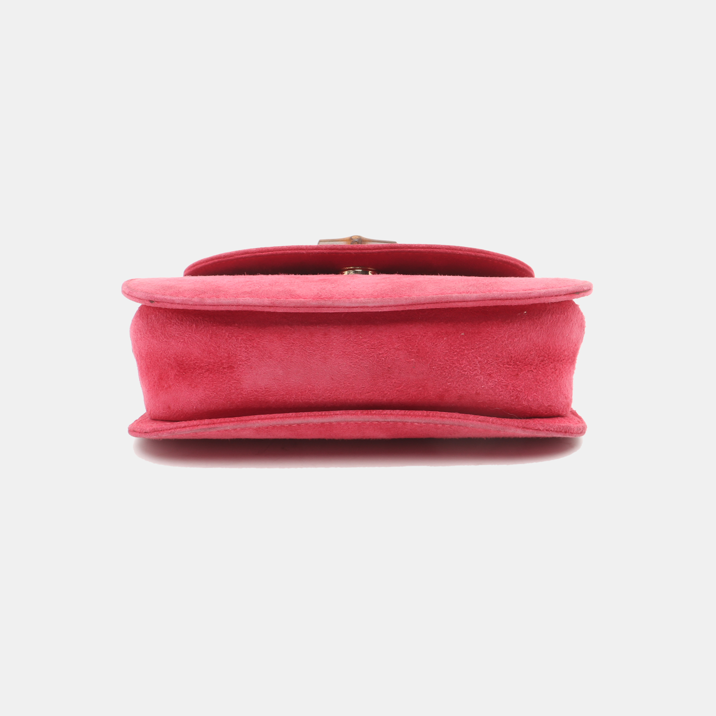 Gucci Bamboo Night Super Evening Suede Pink Mini Chain Travel Bag