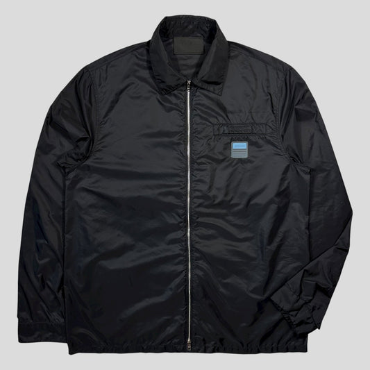 Prada Handbag Rubber Race Blouson Overshirt Jacket - M Nylon Logo