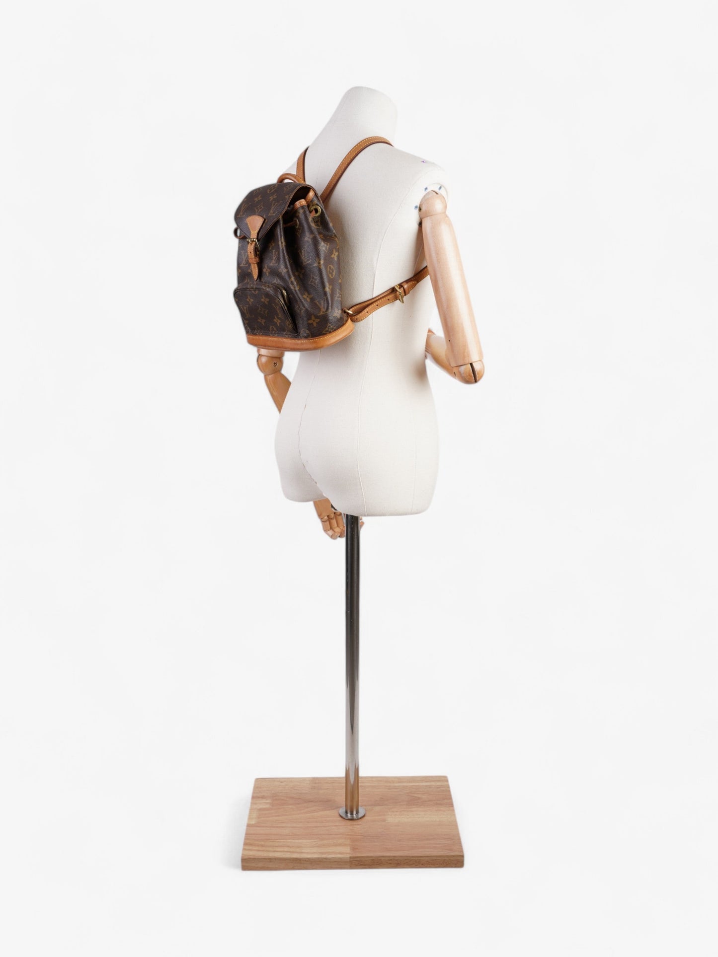 Louis Vuitton Montsouris Backpack Coated PM Monogram Canvas Coated Canvas Apparel