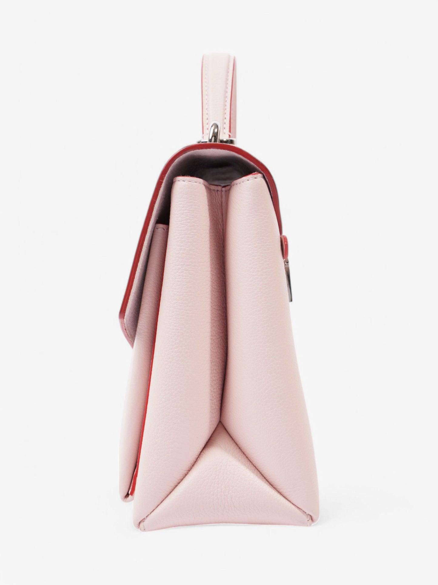Louis Vuitton Lock Me Leather Pink Handbag