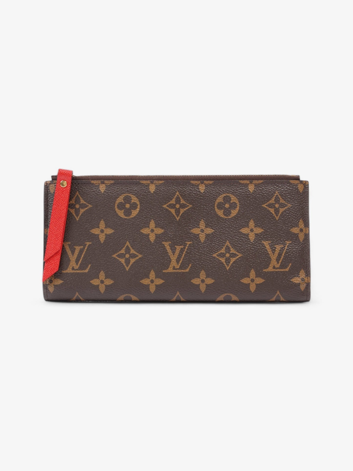 Louis Vuitton Adele Coated Monogram Canvas Coated Canvas Red Apparel