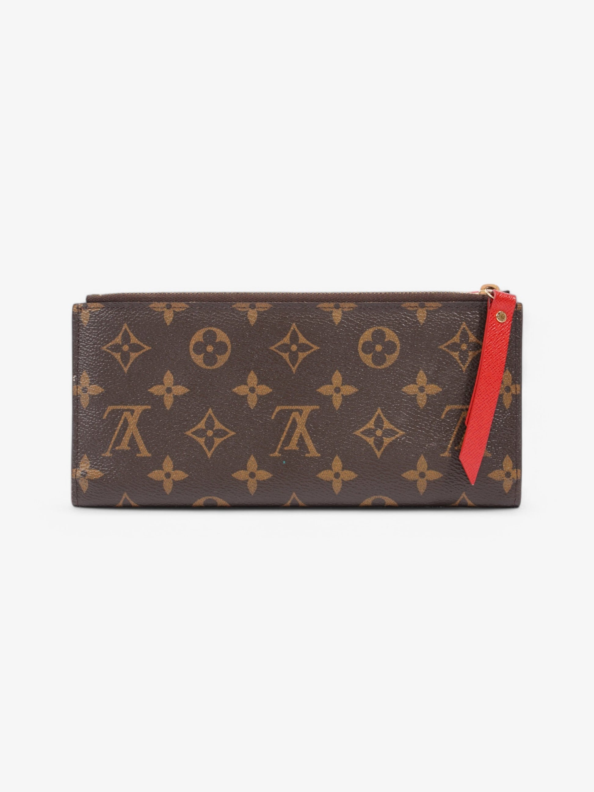 Louis Vuitton Adele Coated Monogram Canvas Coated Canvas Red Apparel