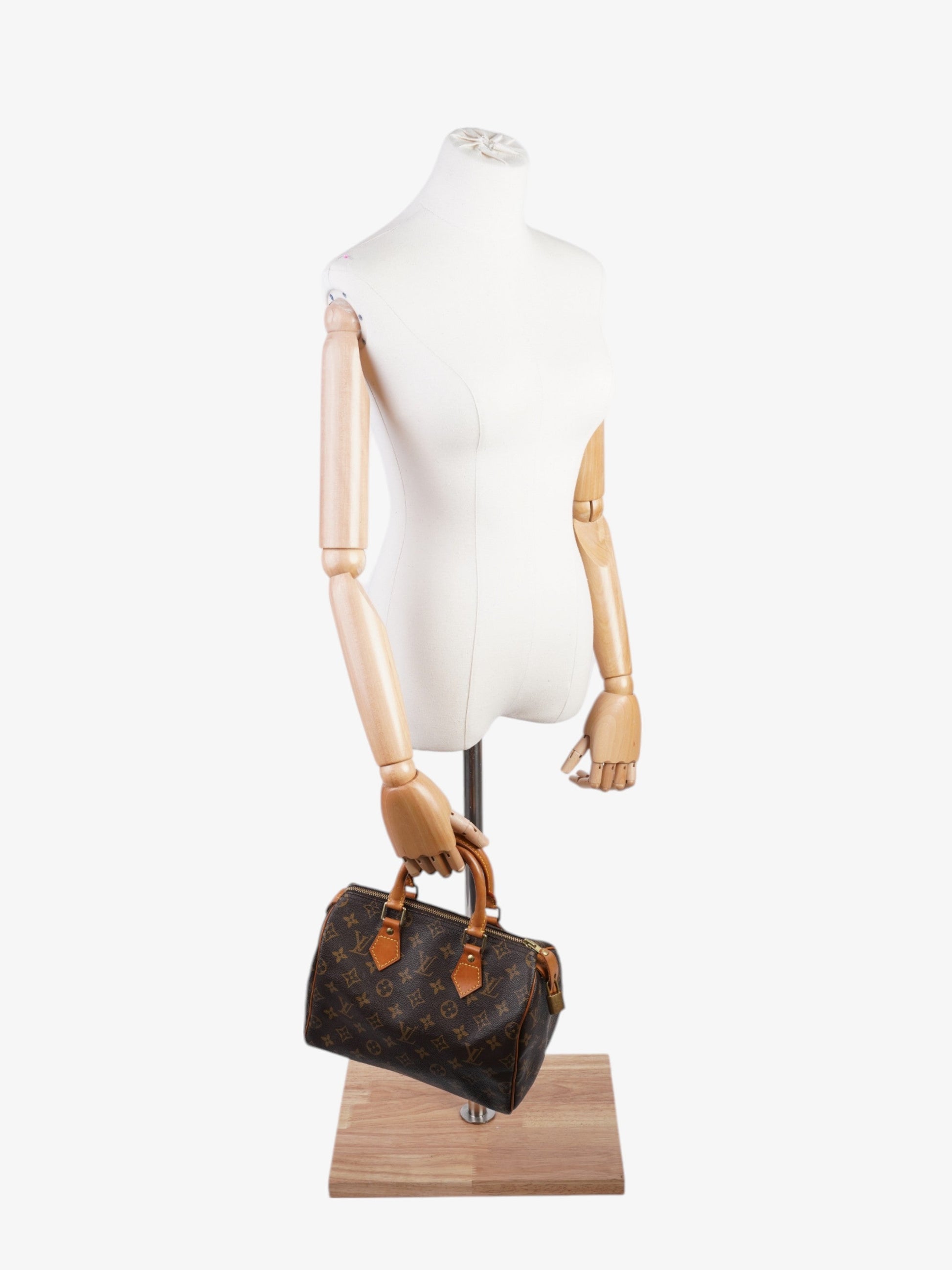 Louis Vuitton Speedy 25 Monogram Canvas Handbag