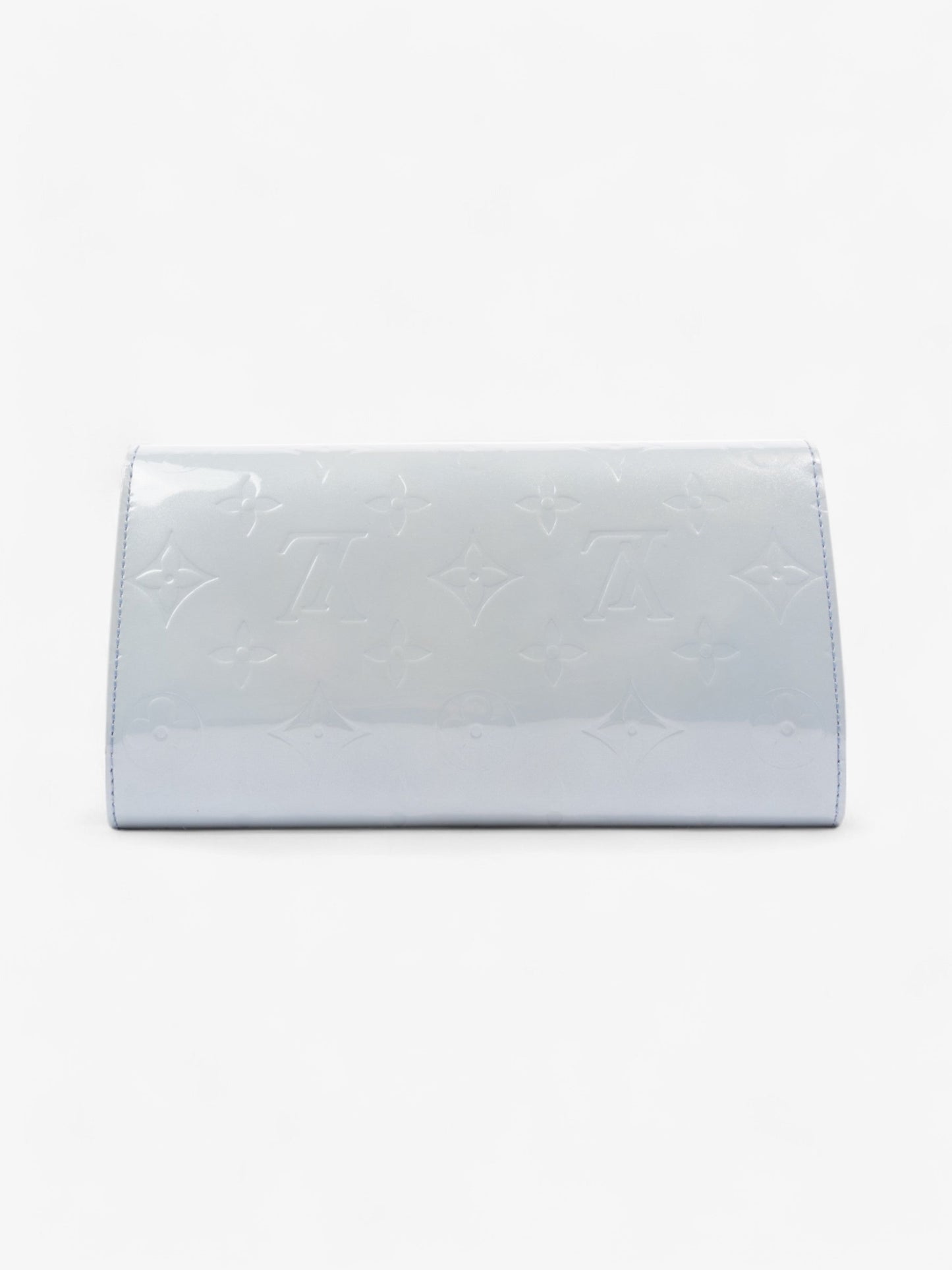 Louis Vuitton Sarah Pale Monogram Blue Leather Vernis Wallet Case