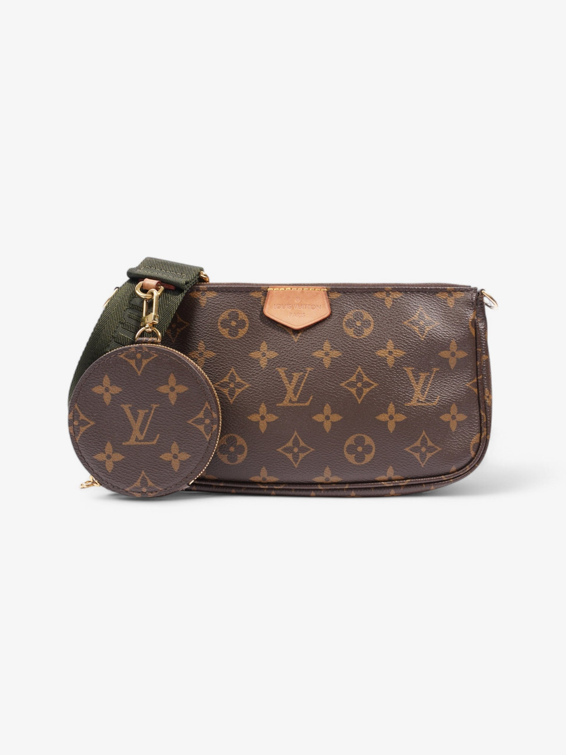 Louis Vuitton Pochette Accessoires Coated Monogram Canvas Coated Canvas Apparel Canvas 138