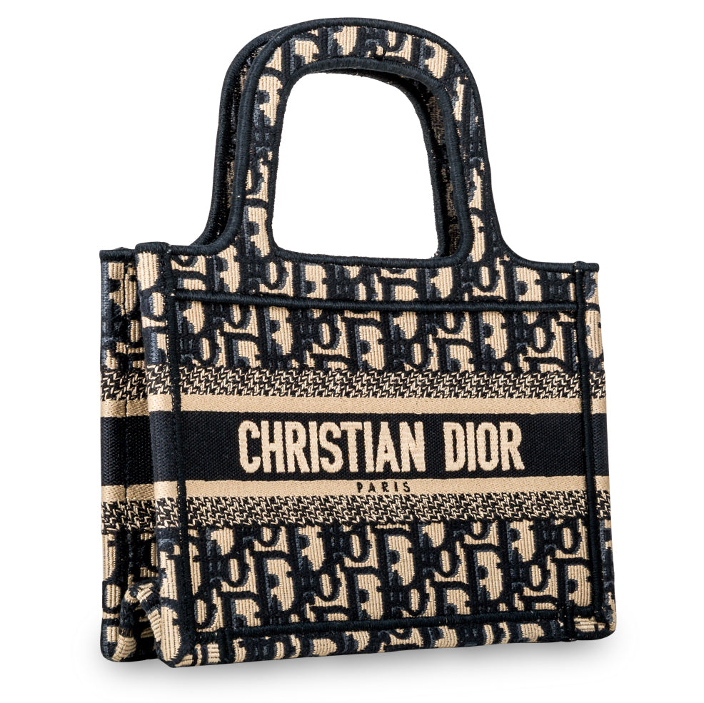 Dior Christian Book Tote Oblique Canvas Mini Tote Bag Oblique Canvas 1