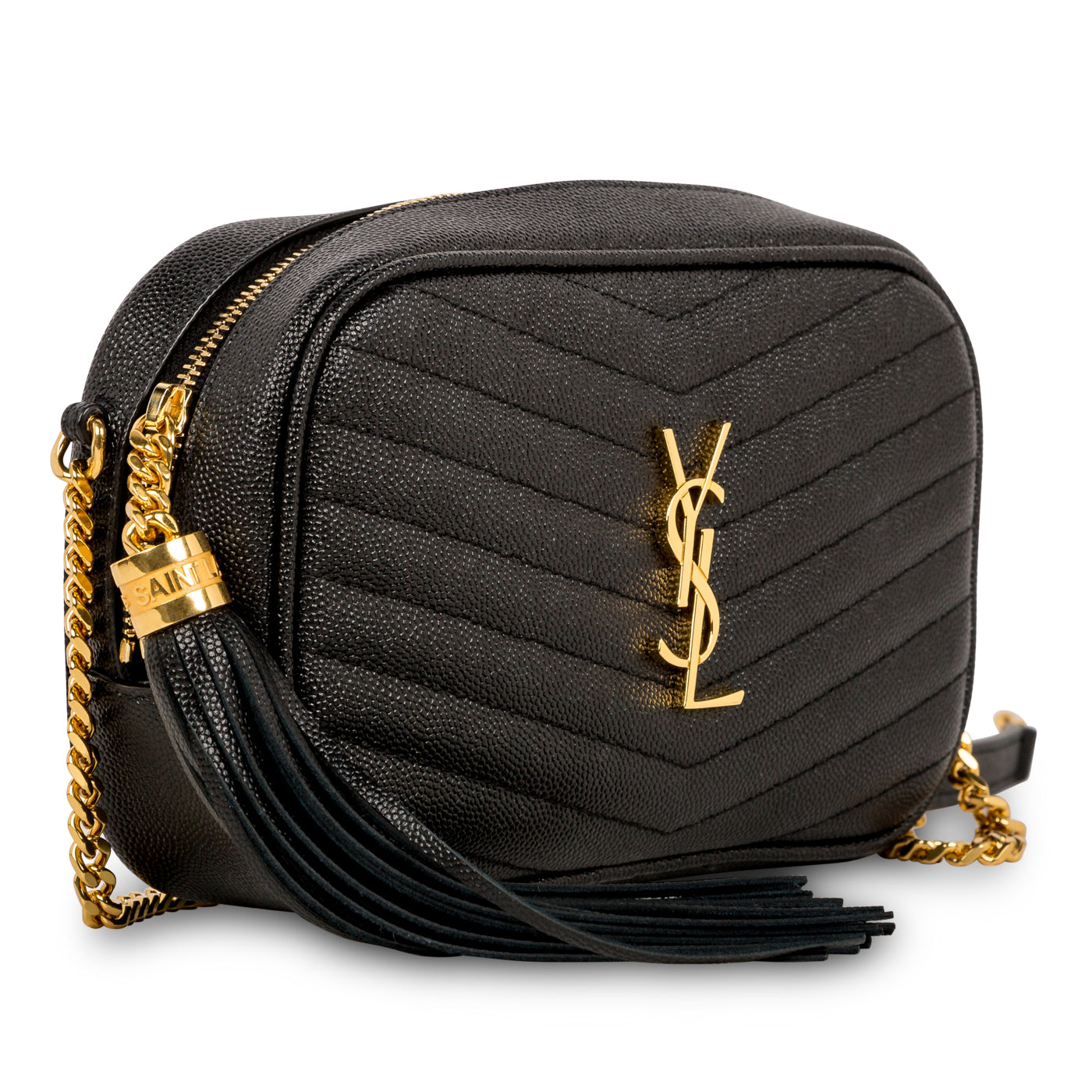 YSL Saint Laurent Lou Crossbody Bag Leather Mini Crossbody Bag 2