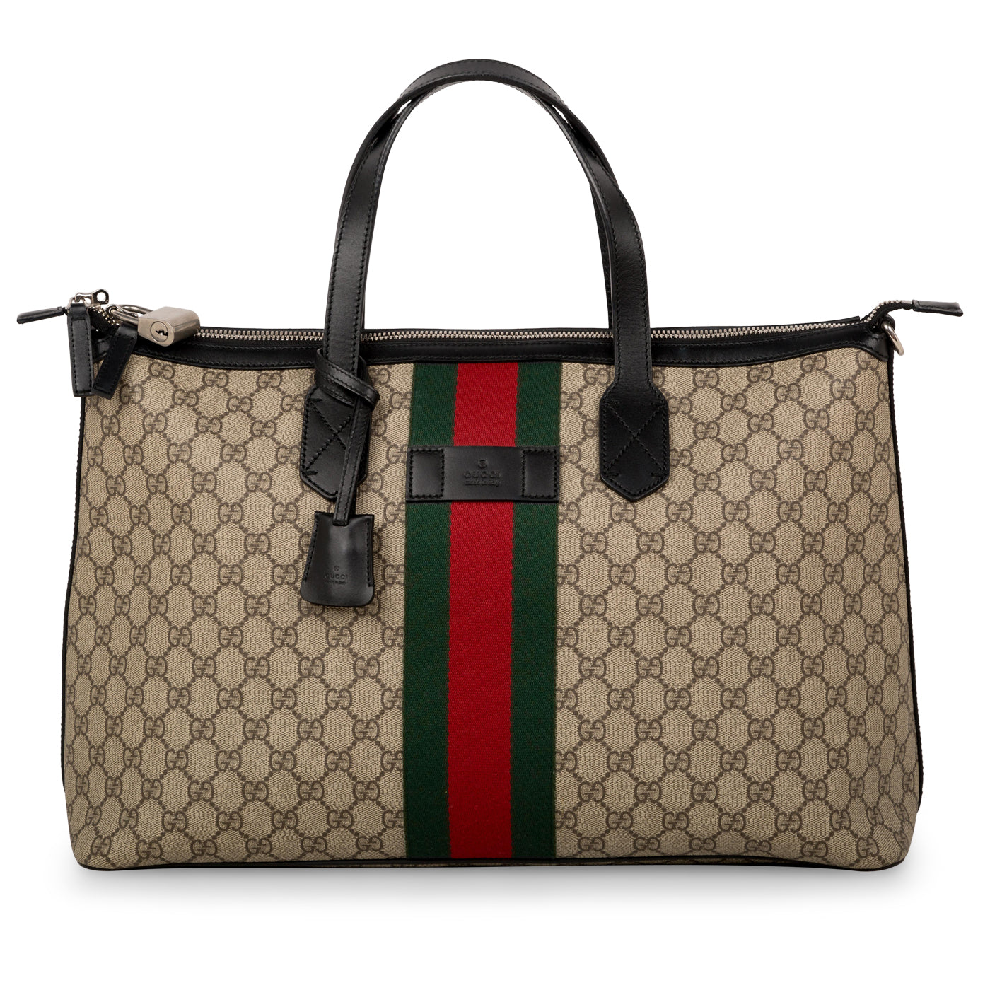 Gucci Supreme Carryall Boston Bag Canvas Shoulder Bag