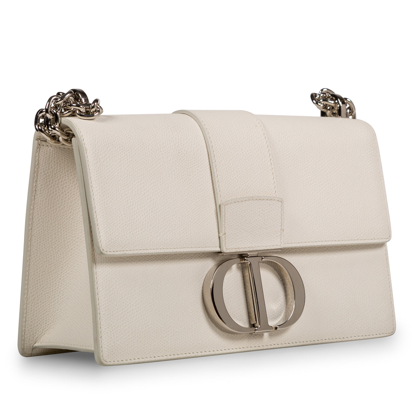 Dior Christian Montaigne Bag Grained Calfskin Chain Crossbody Bag