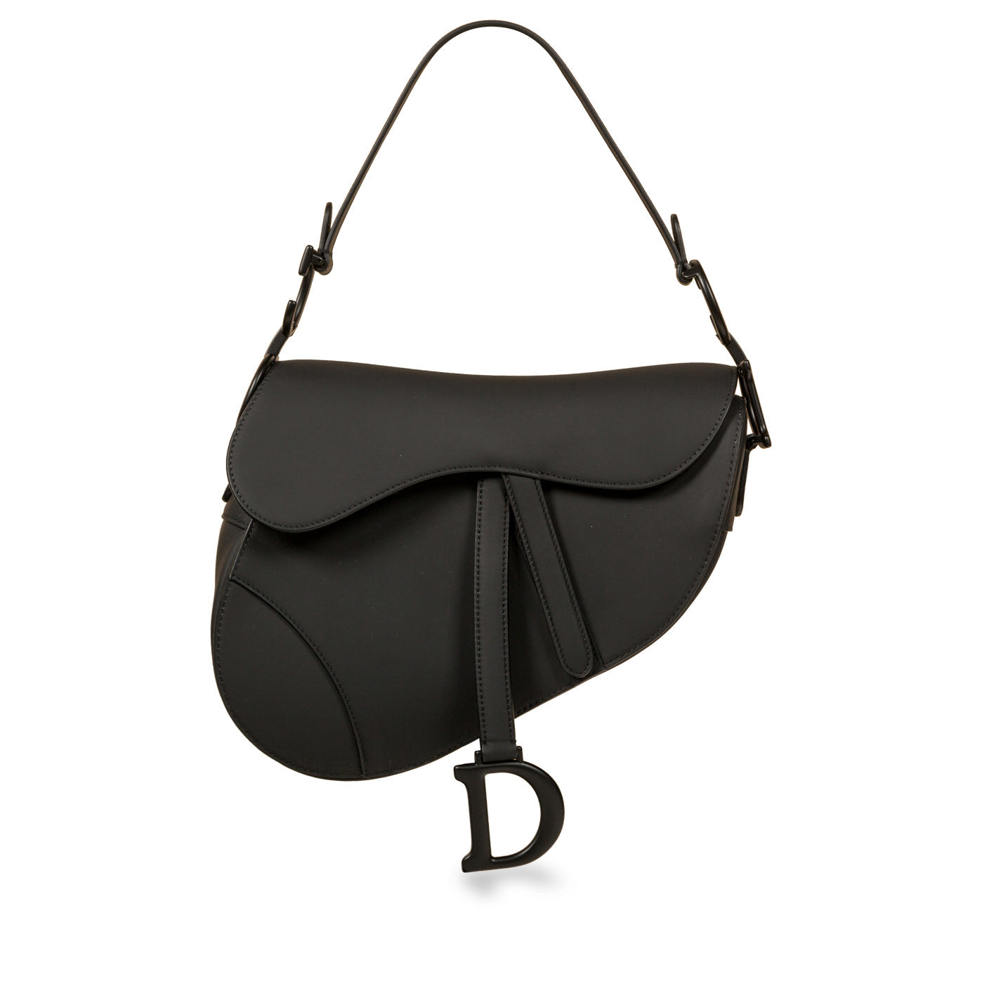 Dior Christian Ultra Matte Saddle Bag Shoulder Bag