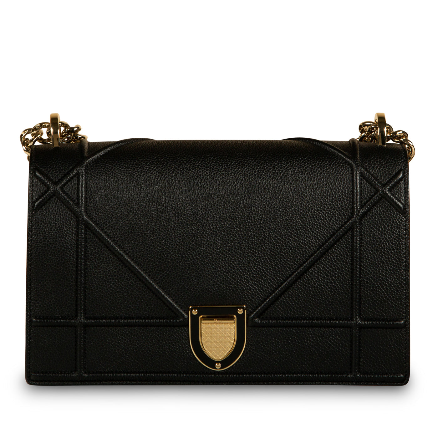 Dior Christian ama Tote Bag Dior Diorama Black