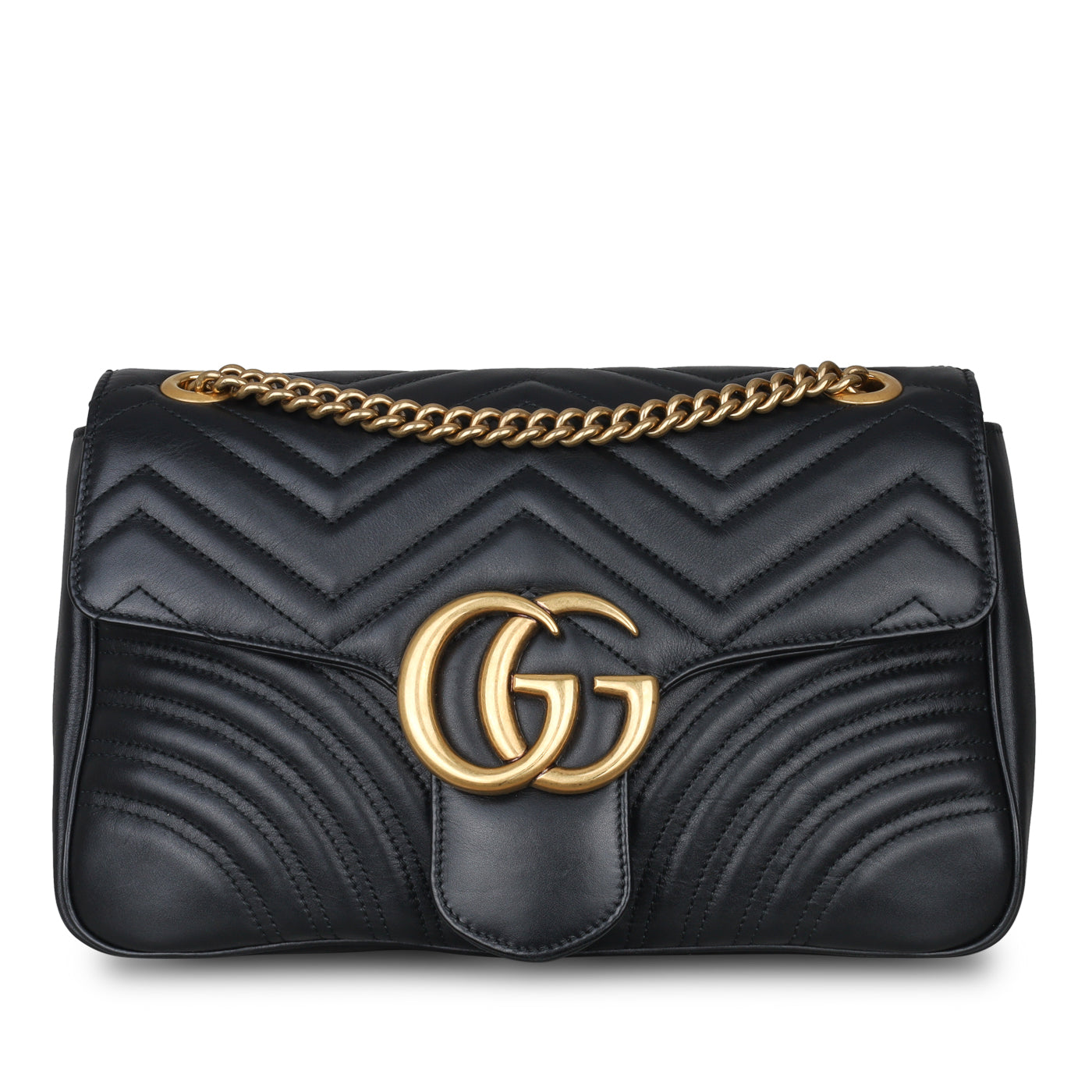 Gucci Marmont Bag Black Medium Shoulder Bag