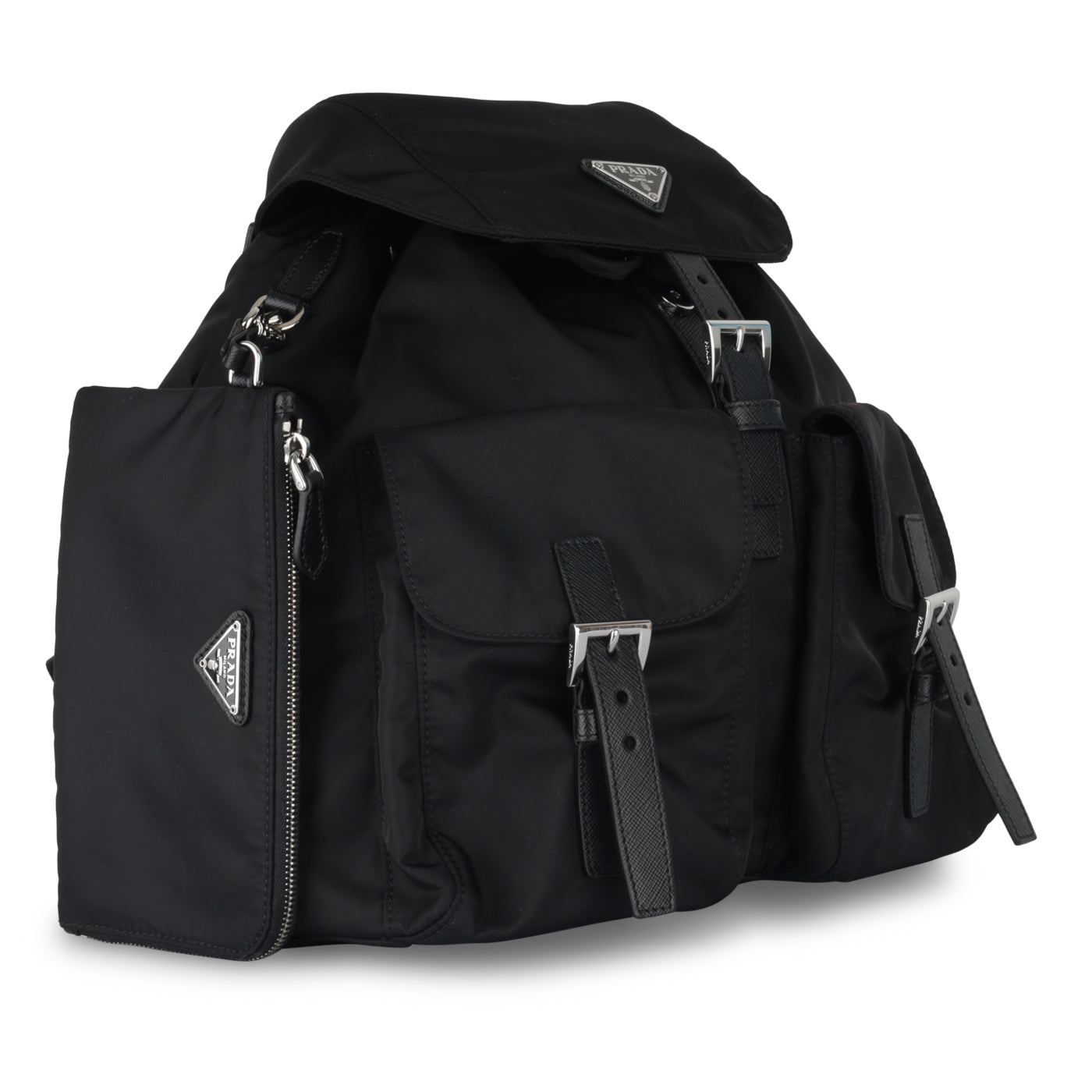 Prada Re Backpack Nylon Medium Backpack Black Nylon